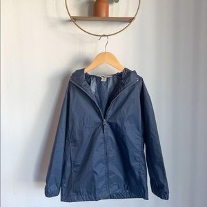 S O L D 
 Lands’ End Navy Blue Windbreaker